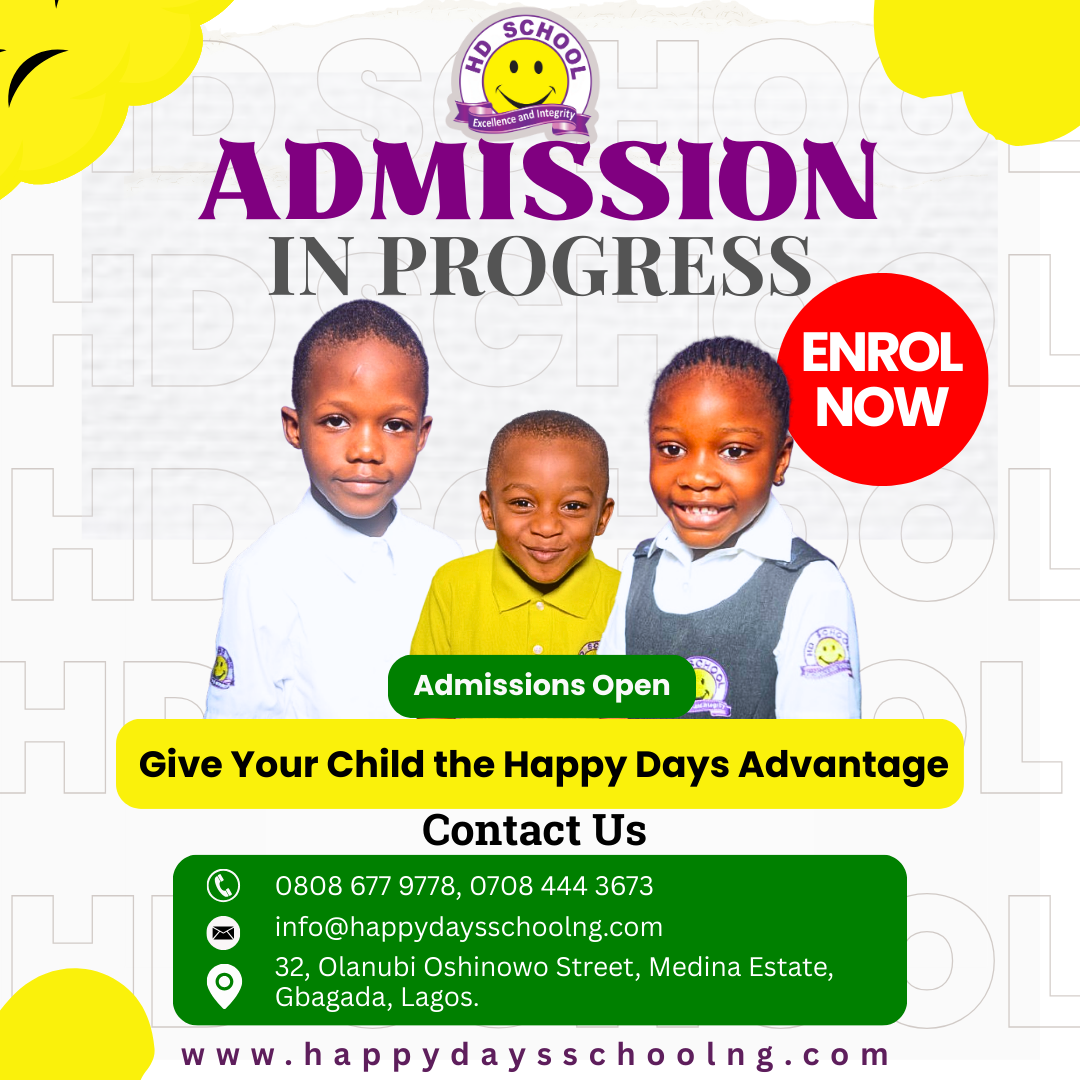 You are currently viewing Join Happy Days School: Your Child’s Path to Success Starts Here – Admissions for 2025/2026