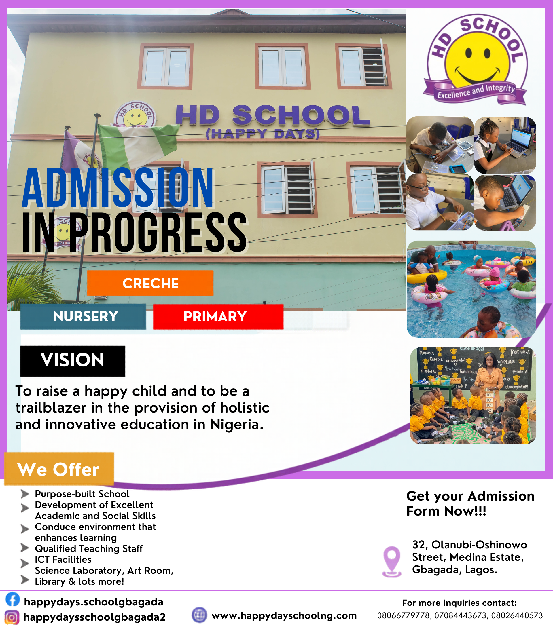 Join Happy Days School: Your Child’s Path to Success Starts Here – Admissions for 2025/2026