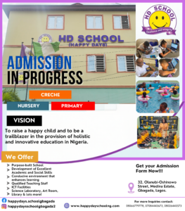 Read more about the article Join Happy Days School: Your Child’s Path to Success Starts Here – Admissions for 2025/2026